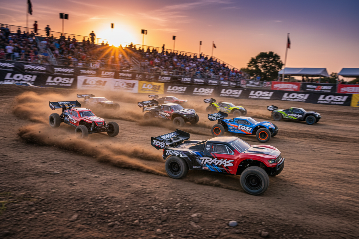 Traxxas and Losi RC Background